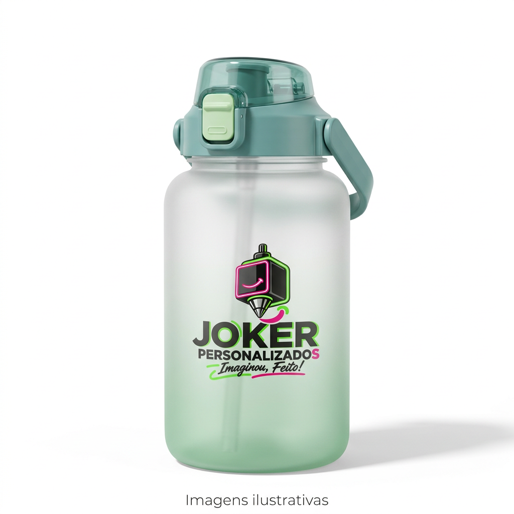 Garrafa Fosca 1,5 L com Alça Dupla personalizado pela JOKER — foto 1